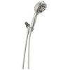 6-Setting Hand Shower with Cleaning Spray