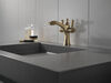 Two Handle Single Hole Monoblock Bathroom Faucet