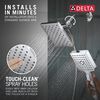Monitor 14 Series Shower Trim with 5-Setting Combination Showerhead Bundle