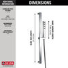 H<sub>2</sub>Okinetic&reg; Single-Setting Slide Bar Hand Shower (Recertified)