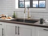 Single Handle Pull-Down Kitchen Faucet