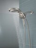 HydroRain&reg; H<sub>2</sub>Okinetic&reg; 5-Setting Two-in-One Shower Head