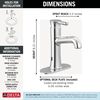 Sense2O&trade; Bathroom Faucet with Touchless Technology