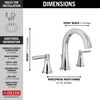 Widespread Bathroom Faucet (Recertified)