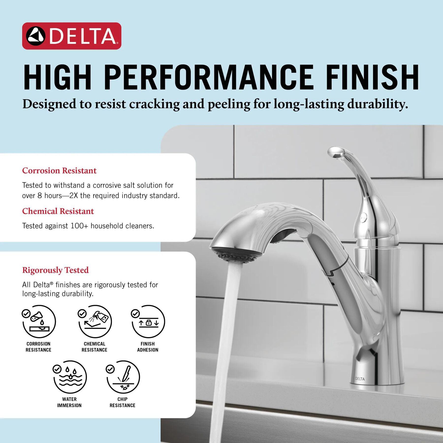 Single Handle Pull-Out Kitchen Faucet with Soap Dispenser