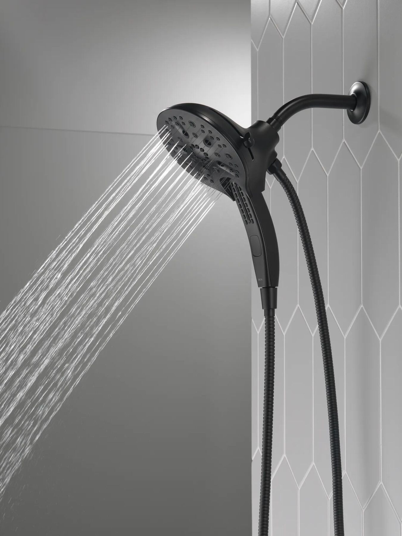 In2ition&reg; H<sub>2</sub>Okinetic&reg; 5-Setting Two-in-One Shower
