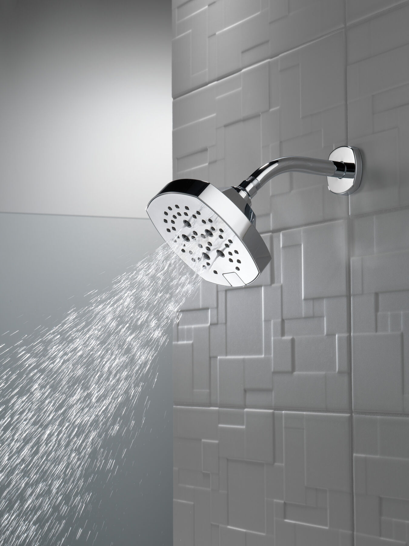 H<sub>2</sub>Okinetic&reg; 5-Setting  Shower Head