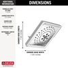 H<sub>2</sub>Okinetic&reg; 3-Setting Raincan Shower Head (Recertified)