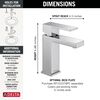 Single Handle Project Pack Faucet- Low Flow