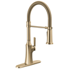 Single Handle Pull-Down Spring Kitchen Faucet