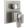 Two-Handle Monitor 17 Series Valve Trim with 6-Setting Diverter
