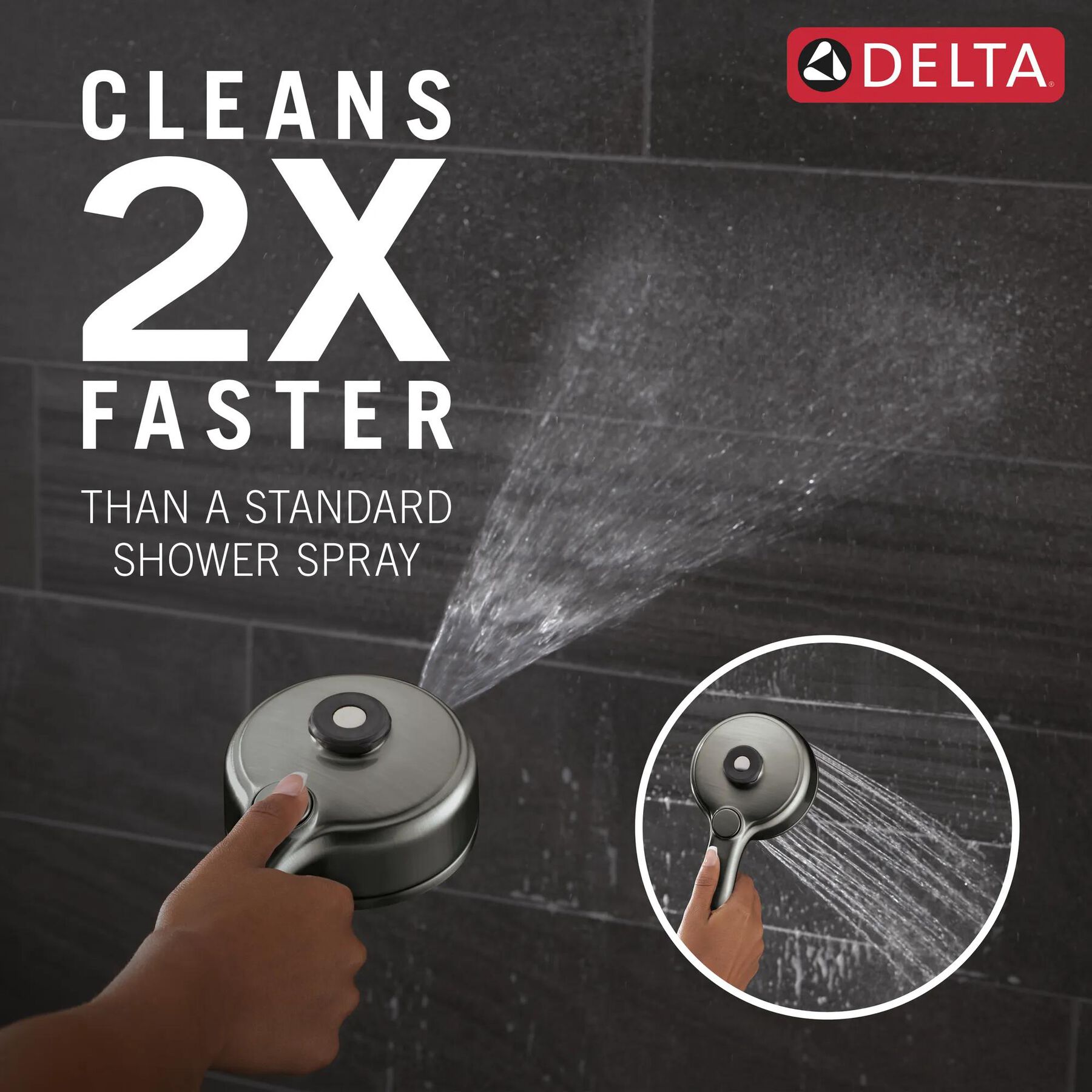 PivotPro&trade; 3-in-1 Combination Shower