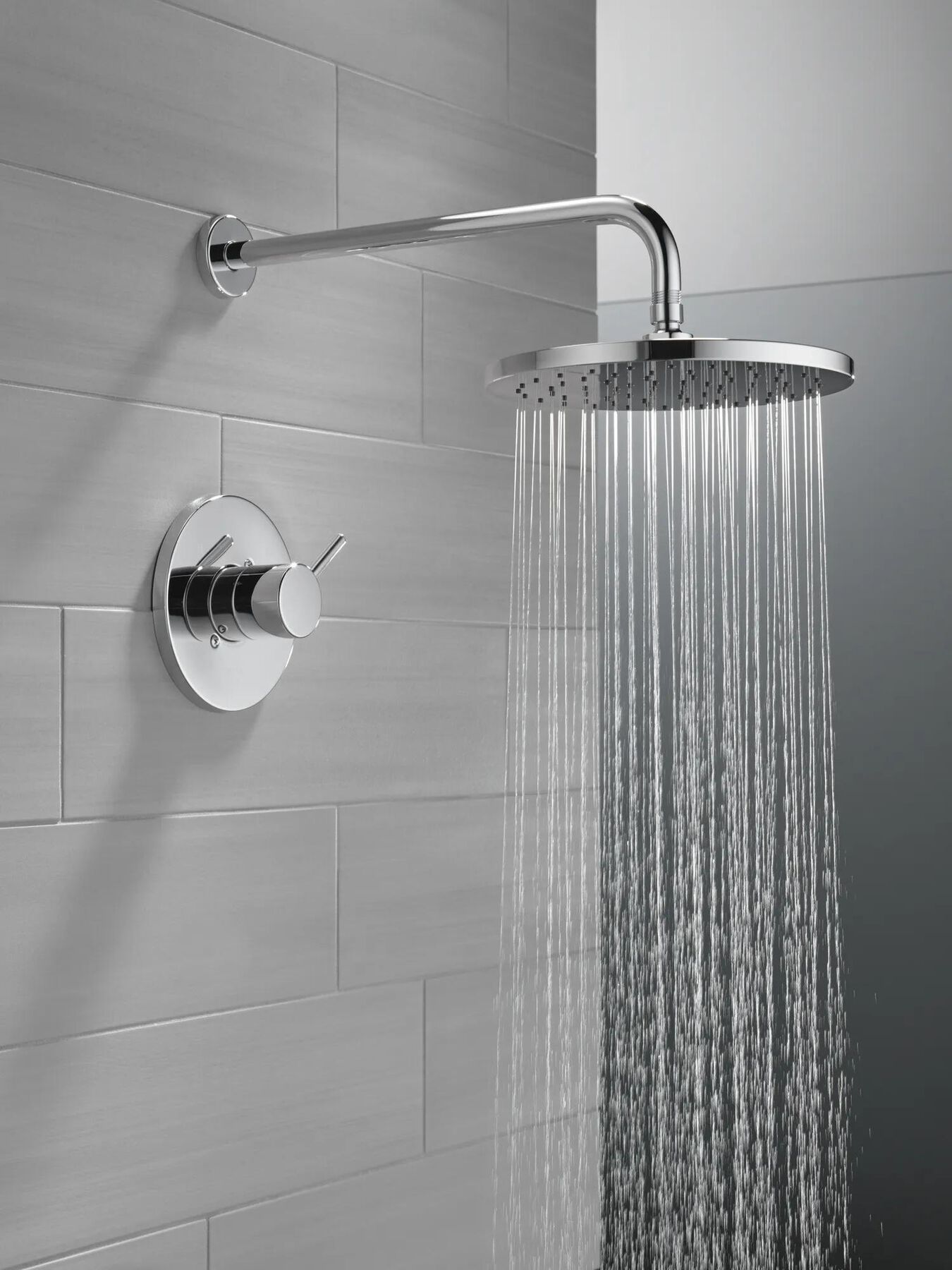 10" Circle Raincan Monitor 14 Series Shower Trim (Recertified)