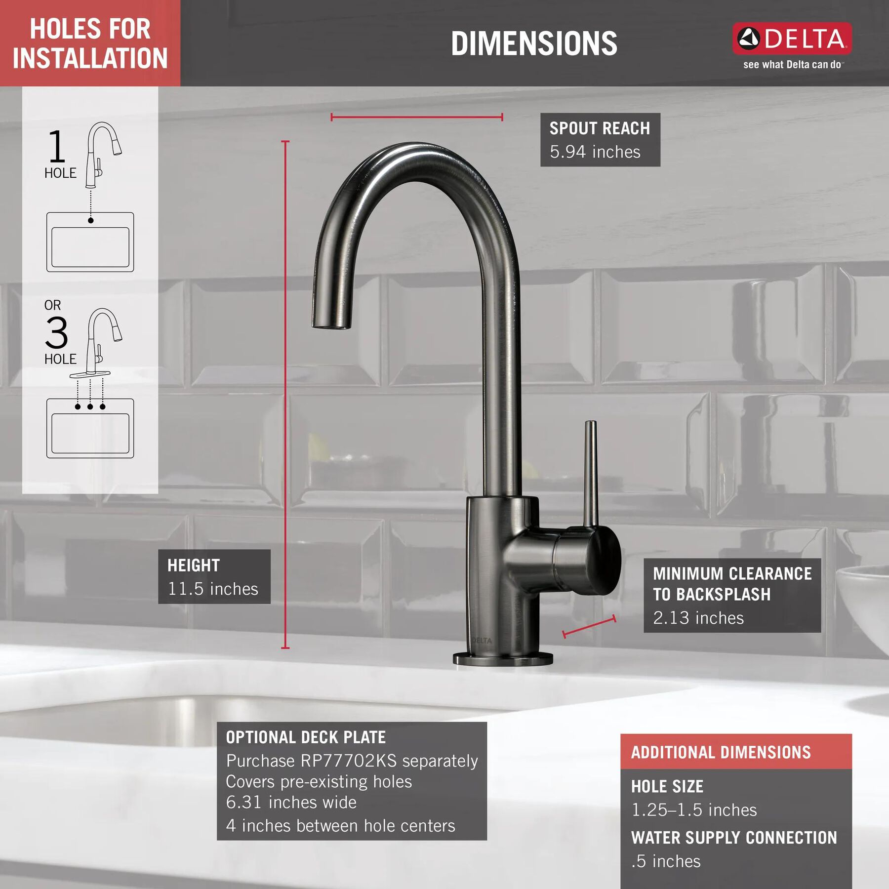Bar Faucet (Recertified)