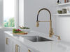 Spring Kitchen Single Handle with Soap Dispenser Bundle
