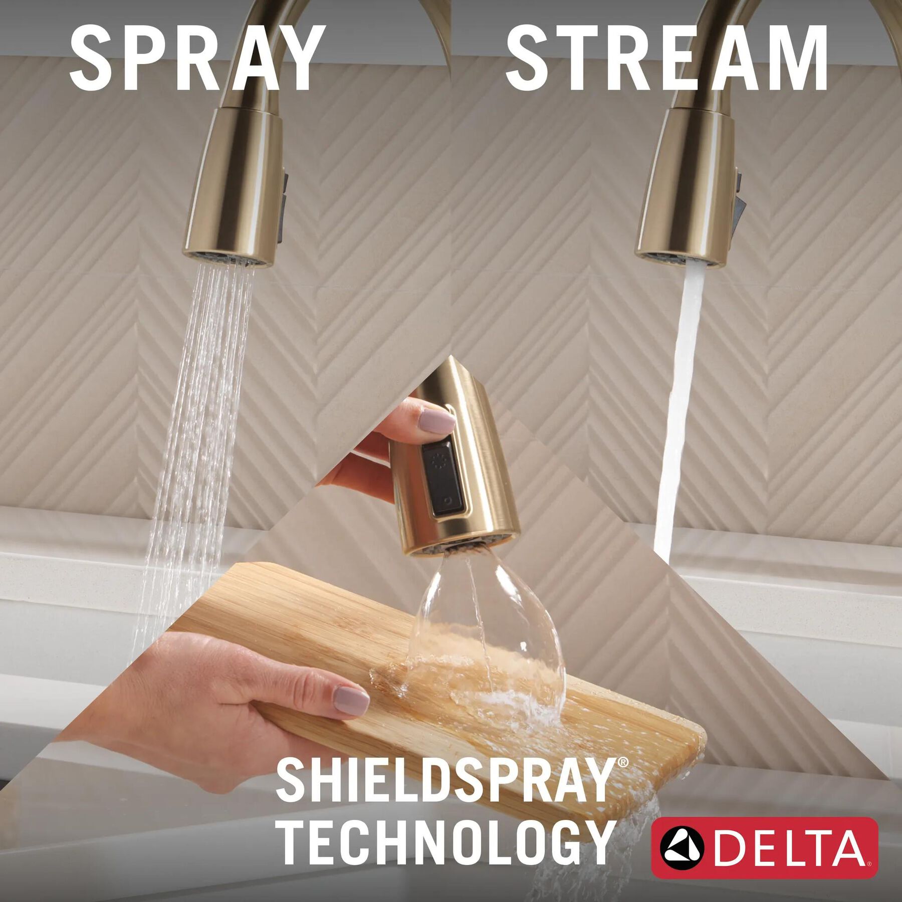 Single Handle Pull-Down Kitchen Faucet with Soap Dispenser and ShieldSpray&reg; Technology (Recertified)