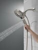 In2ition&reg; H<sub>2</sub>Okinetic&reg; 5-Setting Two-in-One Shower