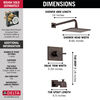 Monitor&reg; 14 Series Tub & Shower Trim
