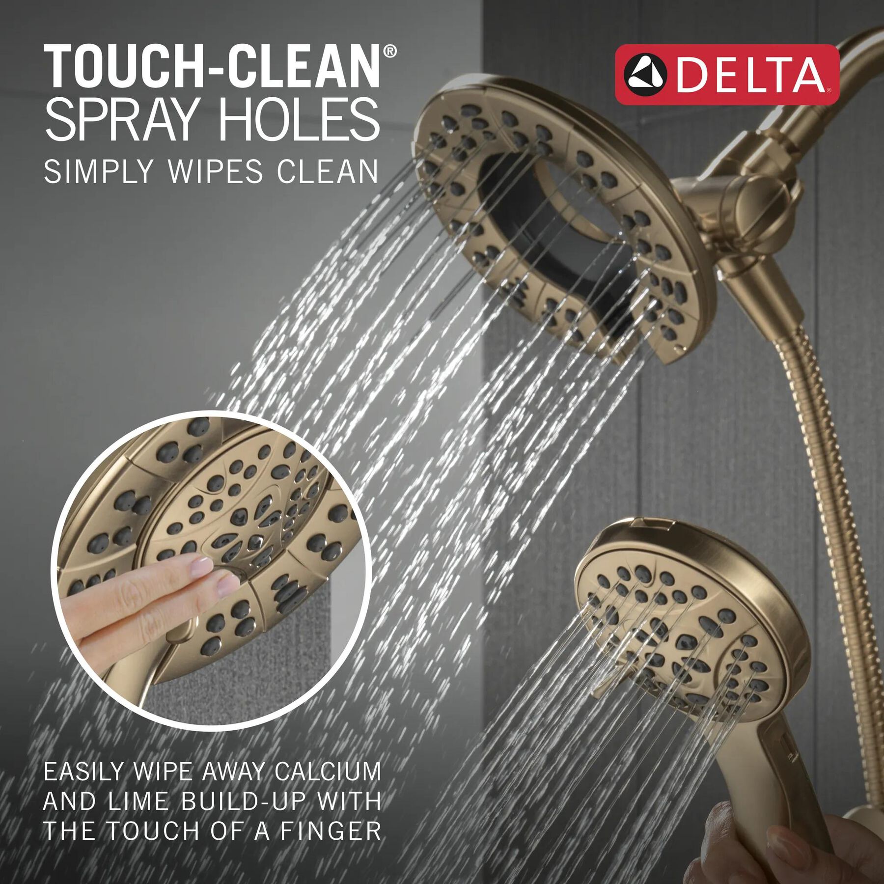 Shower Trim with High-Flow Rough Bundle