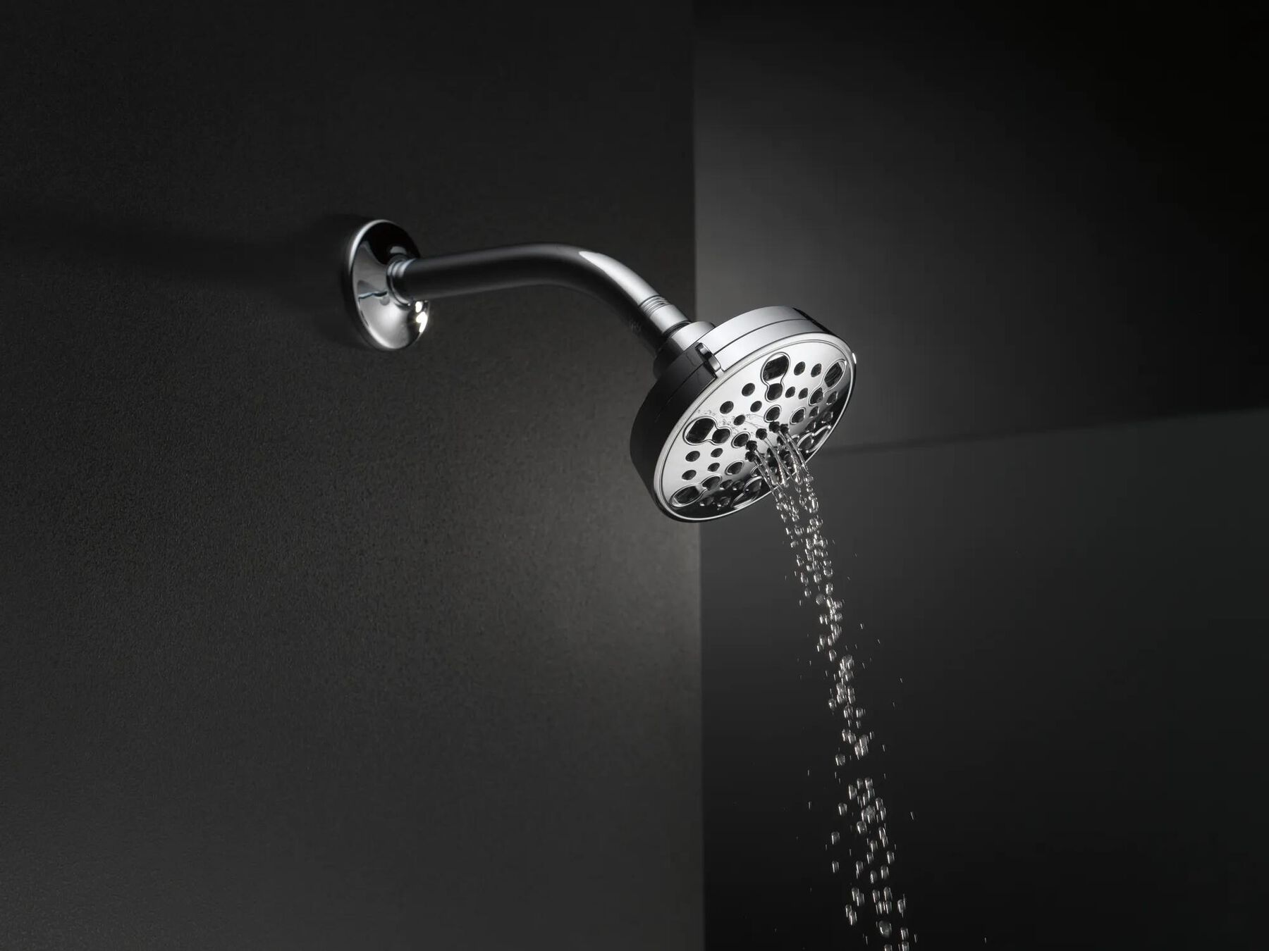 H<sub>2</sub>Okinetic&reg; 5-Setting Contemporary Shower Head