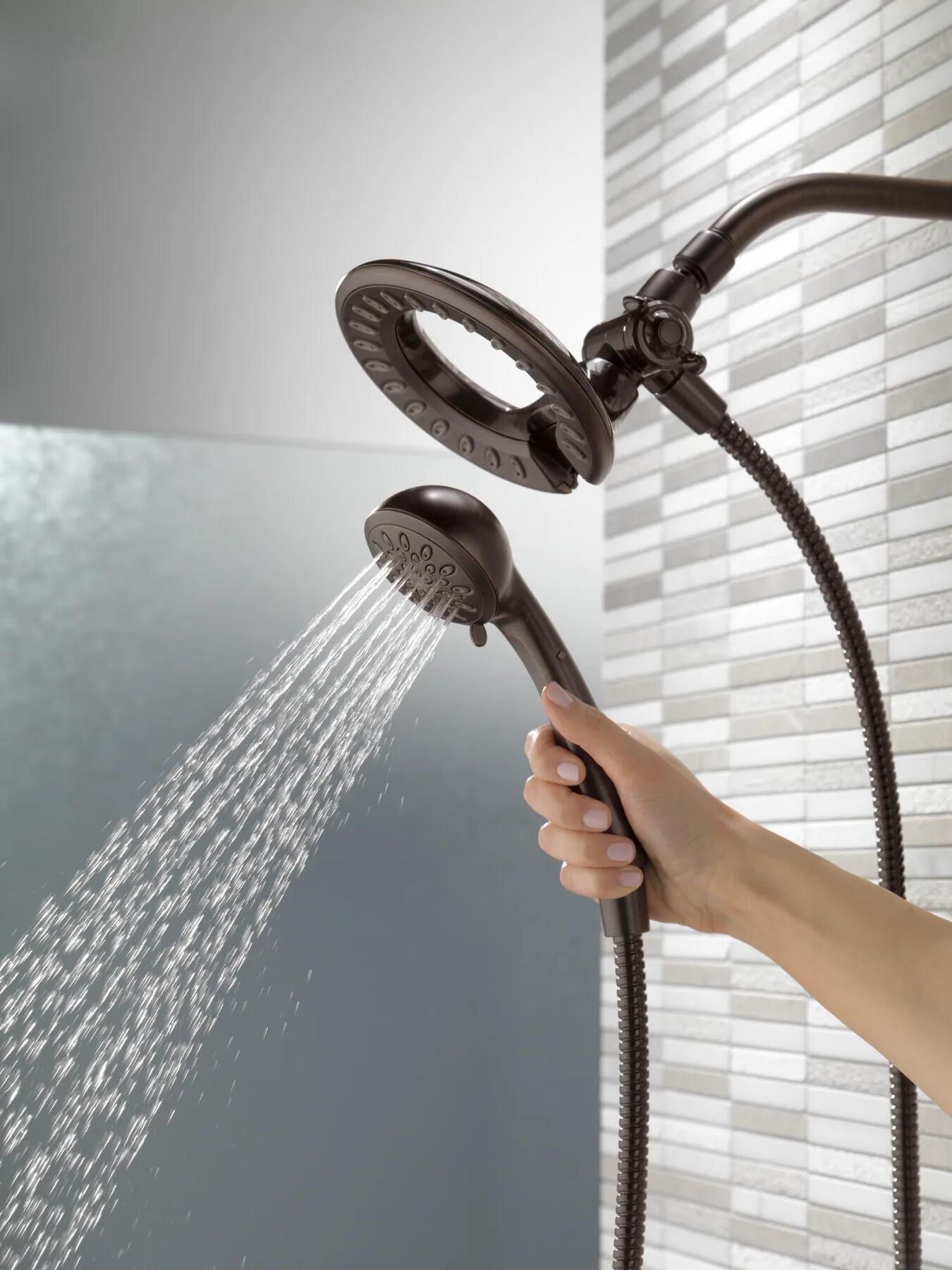 In2ition&reg; 4-Setting Two-in-One Shower