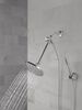 Adjustable Raincan Shower Head with Hand Shower