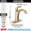 Single Handle Centerset Bathroom Faucet