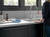 Single Handle Pull-Down Kitchen Faucet with Touch<sub>2</sub>O&reg; Technologyand Soap Dispenser