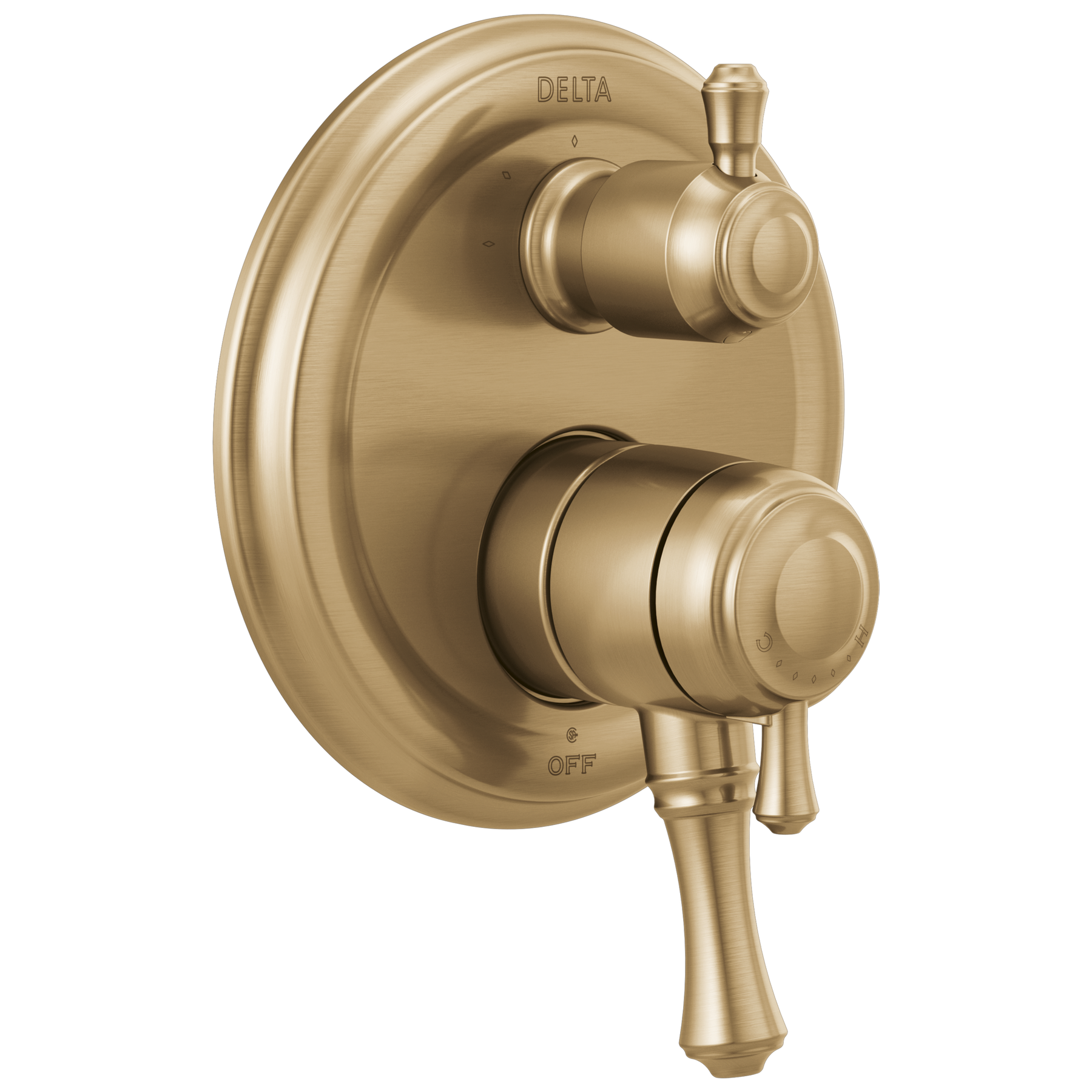 Traditional Monitor&reg; 17 Series Valve Trim with 3-Setting Integrated Diverter