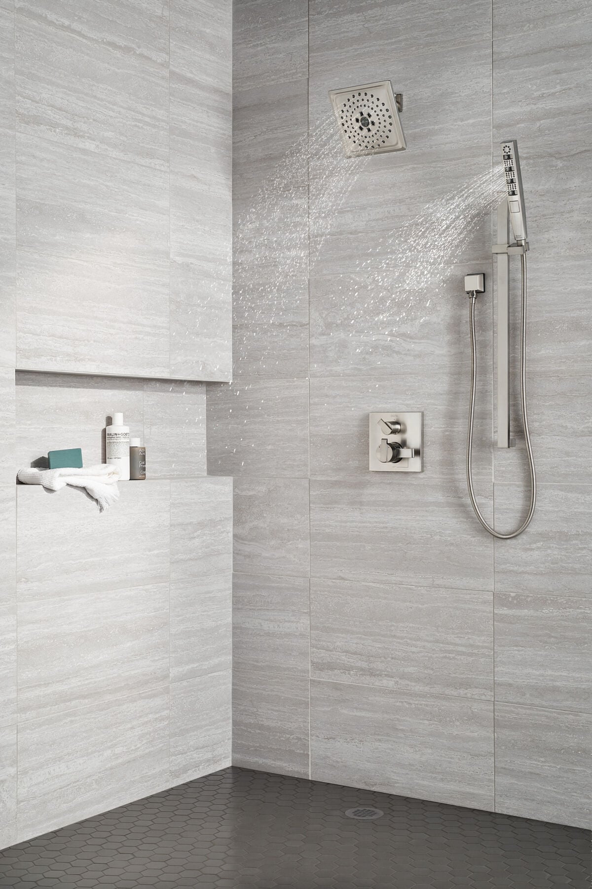 H<sub>2</sub>Okinetic&reg; Hand Shower 1.75 GPM w/Slide Bar 4S