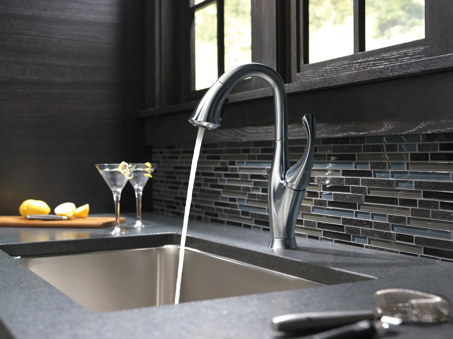 Single Handle Pull-Down Bar / Prep Faucet
