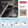 Contemporary Wall Mount Pot Filler (Recertified)