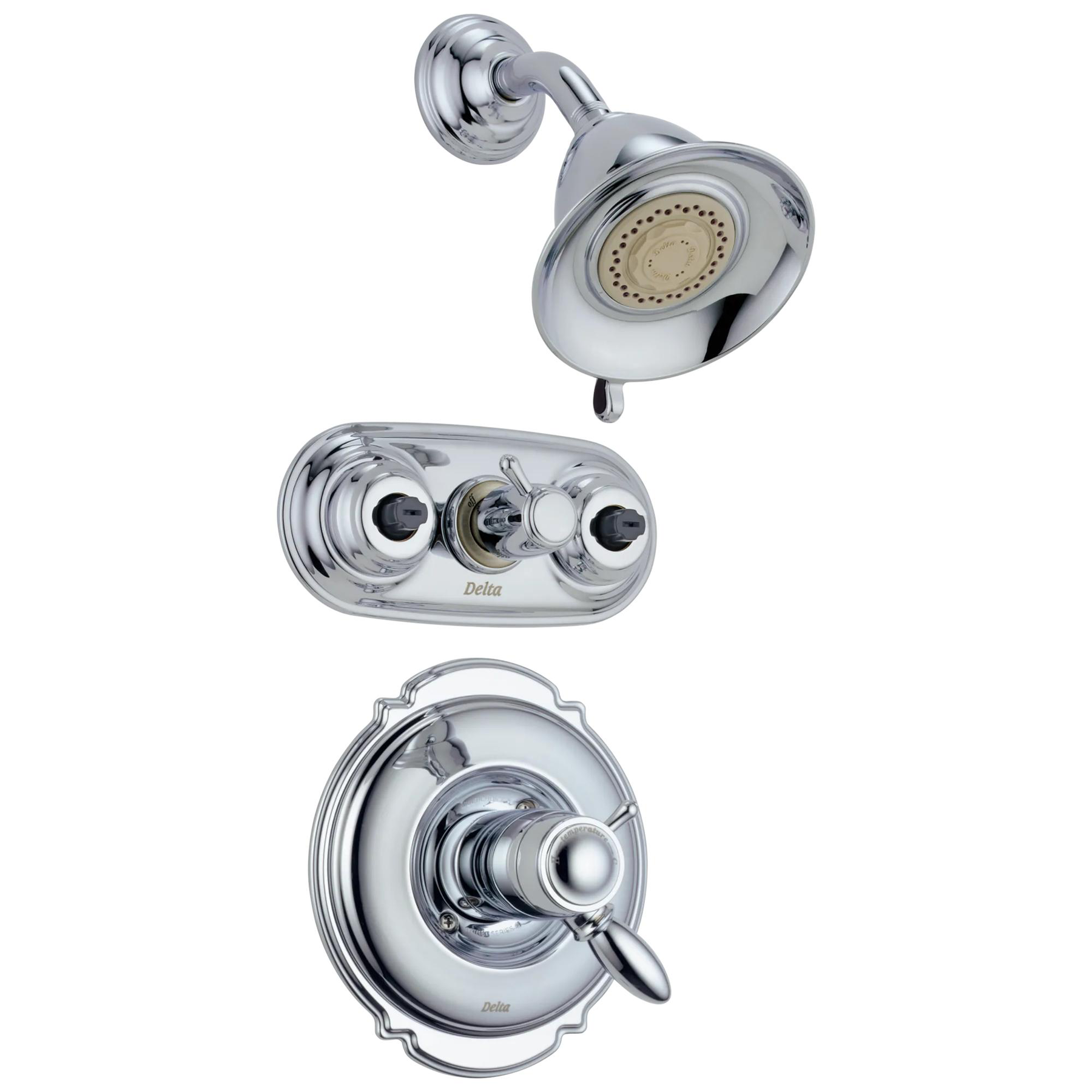 TempAssure&reg; 18T Series Jetted Shower(TM) Trim