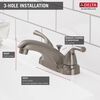 Two Handle Centerset Bathroom Faucet (Recertified)