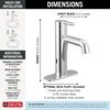 Sense2O&trade; Bathroom Faucet with Touchless Technology