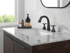 Two Handle Widespread Pull Down Bathroom Faucet