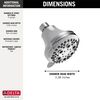 Shower Head 1.5 GPM Water-Eff 5-Setting (Recertified)