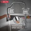 Single Handle Pull-Down Kitchen Faucet