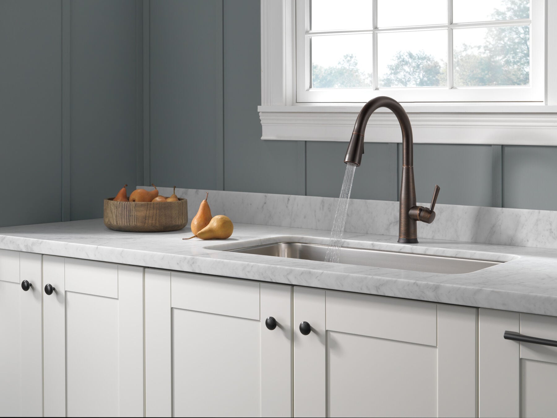 VoiceIQ&reg; Single Handle Pull-Down Faucet with Touch<sub>2</sub>O&reg; Technology