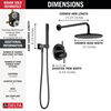 Monitor&reg; 14 Series Shower with Raincan & Hand Shower