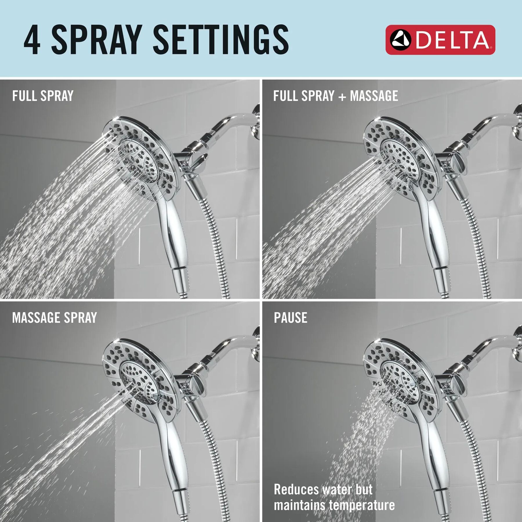 Monitor&reg; 14 Series Tub and Shower Trim Only with In2ition&reg; Hand Shower (Recertified)