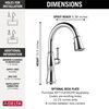 Single Handle Pull-Down Kitchen Faucet