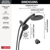 PivotPro&trade; 3-in-1 Combination Shower