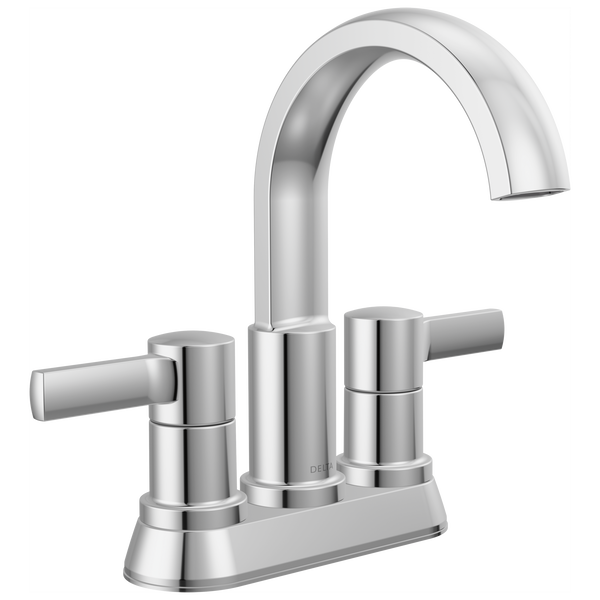 Two Handle Centerset Bathroom Faucet in Chrome 25855LF | Delta Faucet