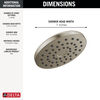 PivotPro&trade; Raincan Shower Head