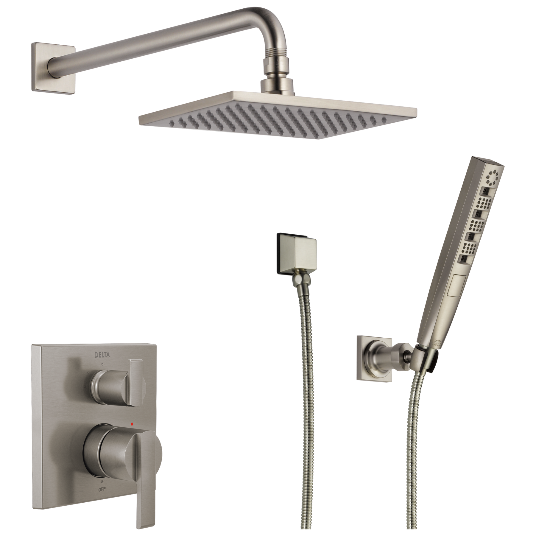 3-Setting Custom Shower Bundle with Raincan - 14 Series
