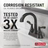 Centerset Lavatory Faucet with 14 Series Tub Shower Trim and Rough Bundle