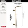 Shower Column 26" Round (Recertified)