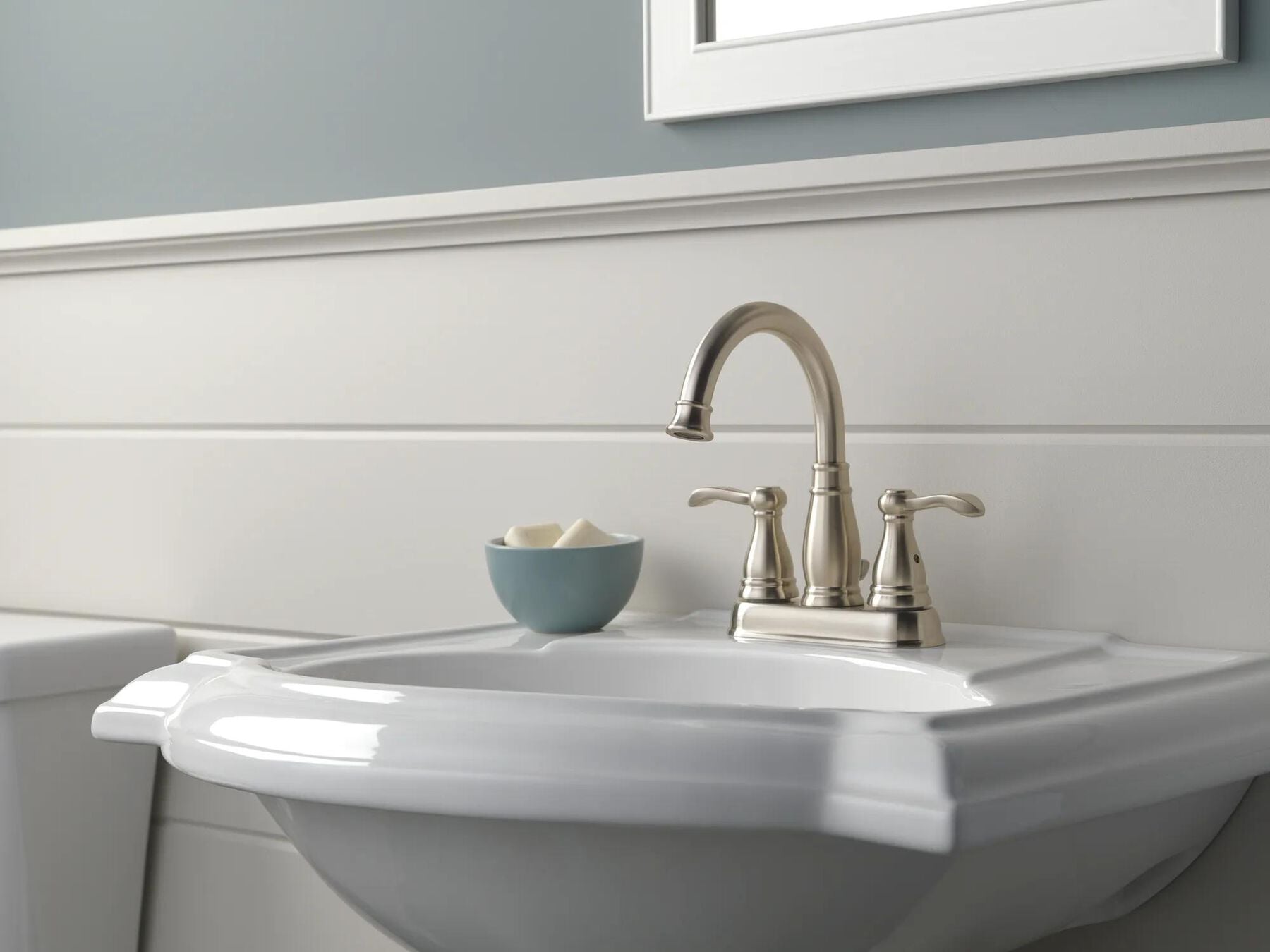Two Handle Centerset Bathroom Faucet