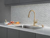 Single Handle Pull-Down Kitchen Faucet with Soap Dispenser and ShieldSpray&reg; Technology